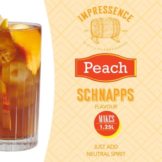 Impressence Peach Schnapps Essens med smak av fersken schnapps
