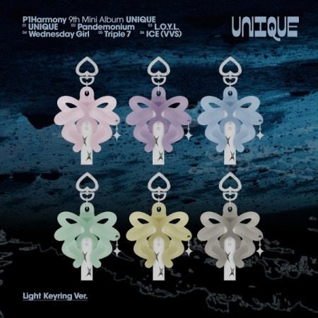 P1harmony Unique Light Keyring Version CD