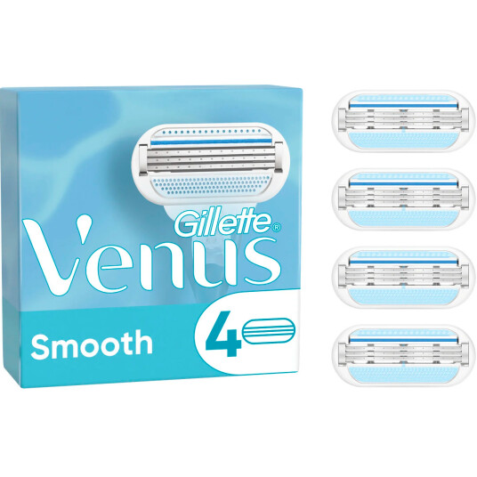 Gillette Barberblad Venus Smooth 4-pk.