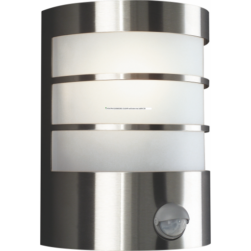 Philips Philips myGarden Calgary vegglampe utendørs IP44 E27 m/sensor - Rustfritt stål Philips Philips myGarden Calgary vegglampe utendørs IP44 E27 m/sensor - Rustfritt stål