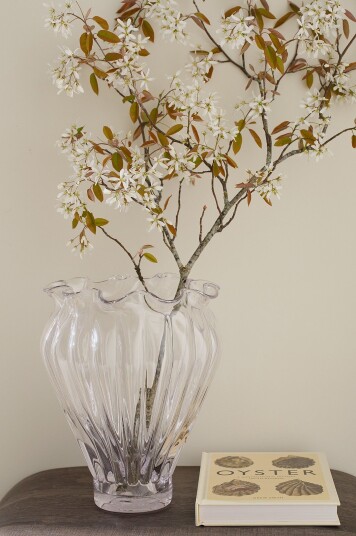 Ellos Home   Vase Noor høyde 28,5 cm Transparent