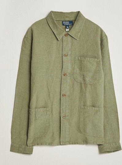 Polo Ralph Lauren Chore Unlined Field Jacket Sage Green