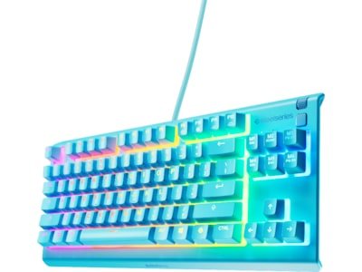 Steelseries Apex 3 TKL Gamingtastatur med RGB Aqua