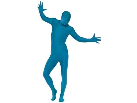 Blåt Skinsuit Blåt Skinsuit