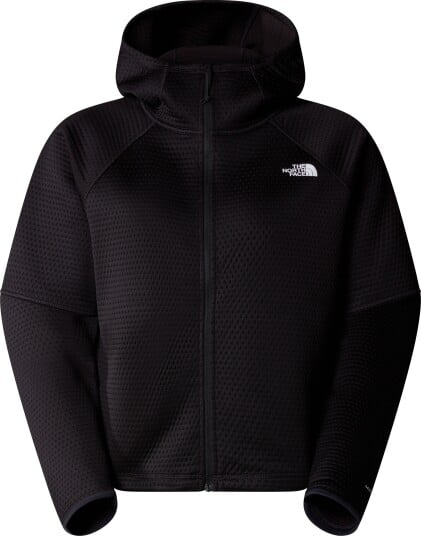 The North Face Women's Vertical Thermal Full-Zip Hoodie TNF Black L