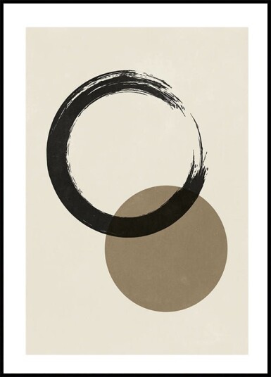 Layered Abstract No. 1 Plakat Plakat / 100x150cm