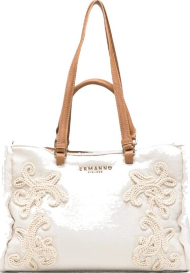 Ermanno Scervino Dame Vesker Hvit ONE SIZE,