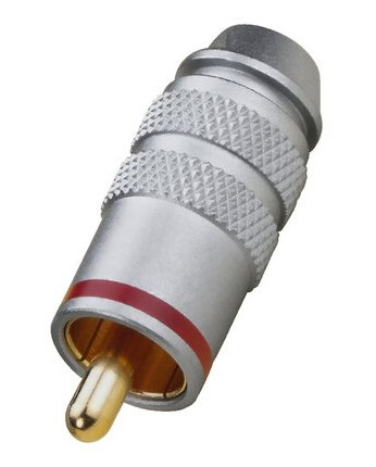 Monacor T-711G/Rt Rca Plug Gull Metallisk Rød Metall Gull Monacor T-711G/Rt Rca Plug Gull Metallisk Rød Metall Gull