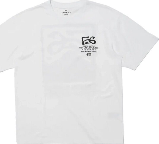 Edwin Yama T Shirt White WHITE XS