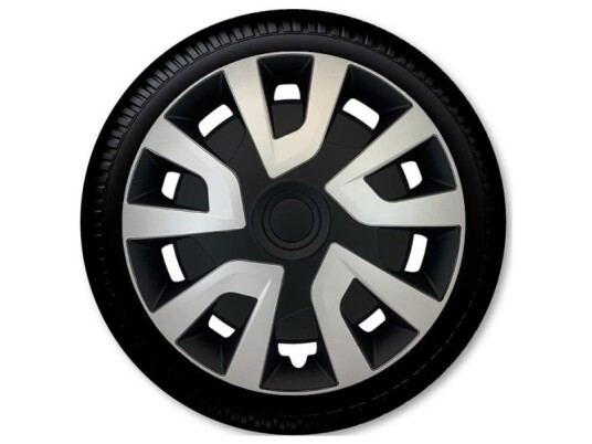 16" Revo Van Silver/Black Hjulkapselsæt 16" Revo Van Silver/Black Hjulkapselsæt