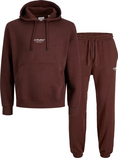 Jack & Jones Jjesoho Sweat Hood Set Mp Brown XL