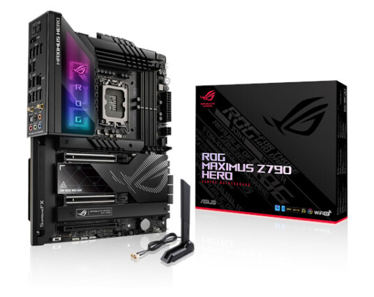 ASUS ROG MAXIMUS Z790 HERO Hovedkort - Intel Z790 - Intel LGA1700 socket - DDR5 RAM - ATX ASUS ROG MAXIMUS Z790 HERO Hovedkort - Intel Z790 - Intel LGA1700 socket - DDR5 RAM - ATX