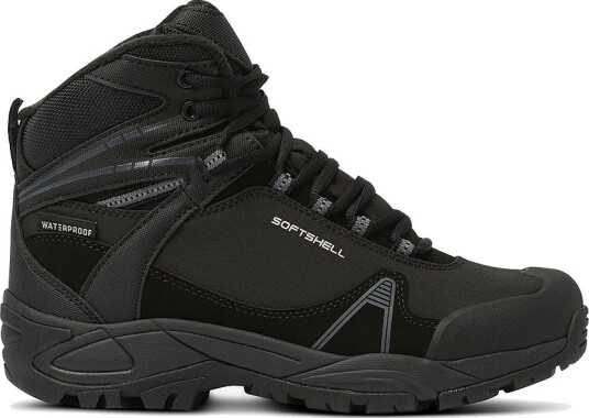 Network Boots Softshell Svart