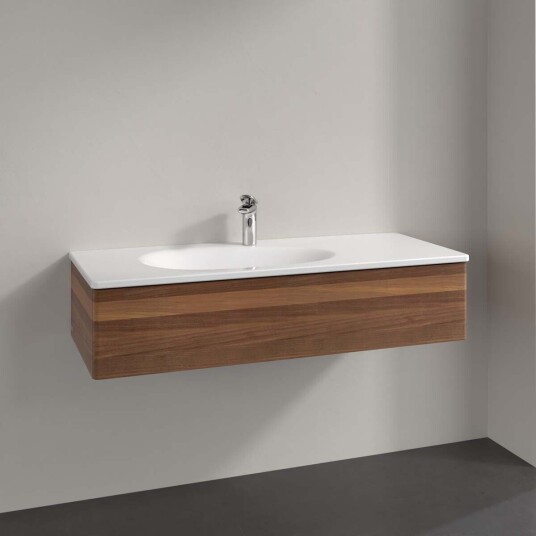 Villeroy & Boch Antao Servantskap med 1 skuff 118,8x49,3x25,6 cm u/lys Valnøtt