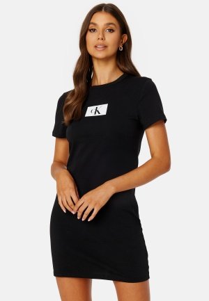 Calvin Klein S/S Nightdress UB1 Black M