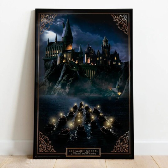 Harry Potter Plakat Hogwarts Castle - 91,5 x 61 cm Harry Potter Plakat Hogwarts Castle - 91,5 x 61 cm