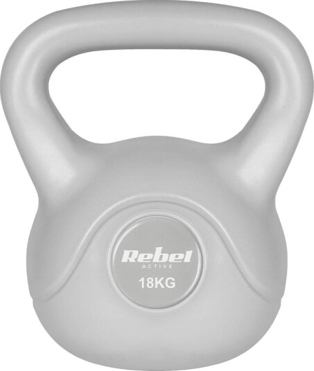 Rebel Active Kettlebell 18 kg Grå?