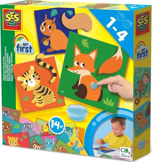 SES Creative My first Sticking Animal Tails S14403
