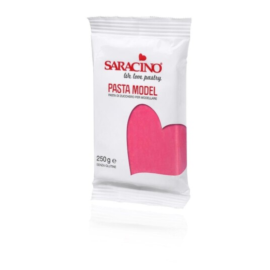 Saracino Modelleringspasta Fuchsia 250g 