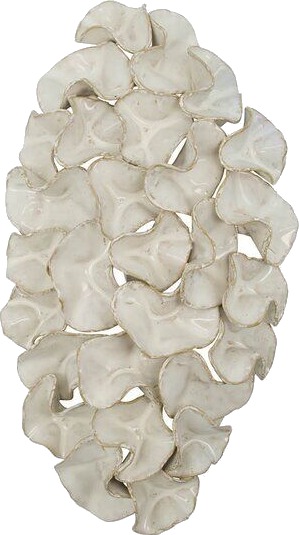 House Doctor   Veggkunst Fold 46 cm off white