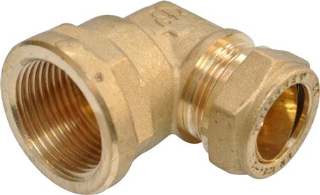 IBP Conex Vinkel Overgang Med Muffe 1"x22mm