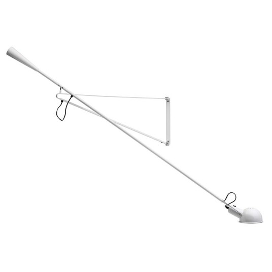 265 Vegglampe Hvit