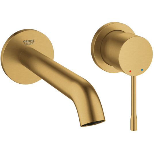 GROHE ESSENCE 2-HULLS SERVANTBATTERI BØRSTET COOL SUNRISE GROHE ESSENCE 2-HULLS SERVANTBATTERI BØRSTET COOL SUNRISE