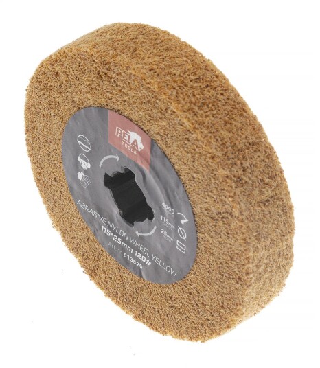 PELA 513526 Slipenylontromme 115x25 mm #120 Maskintilbehør & forbruk