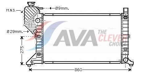 Radiator AVA Clever Choice MSA2300 Radiator AVA Clever Choice MSA2300