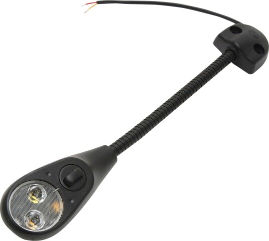 Hella Kartlampa LED Hvit/Rød 150mm