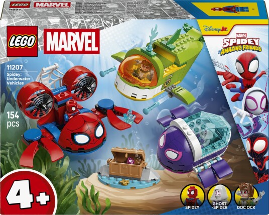 Lego Spidey Undervannsfartøy 11207 Red One Size