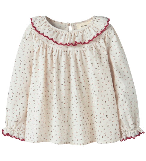 Lil'Atelier Turtledove Red Dahlia Nmfrasia Ls Loose Skjorte Lil 116 Lil'Atelier Turtledove Red Dahlia Nmfrasia Ls Loose Skjorte Lil 116