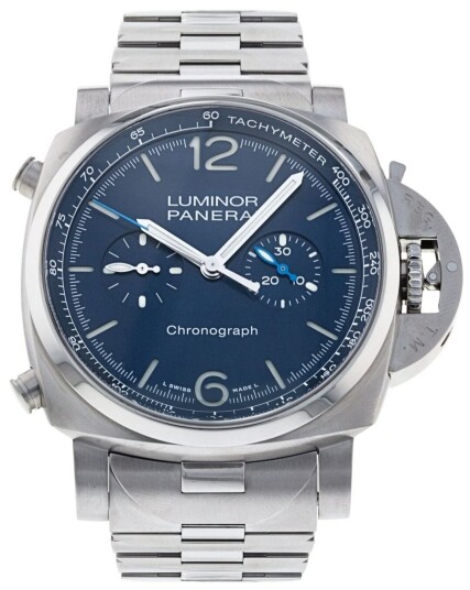 Panerai Herreklokke PAM01110 Luminor Blå/Stål Ø44 mm Panerai Herreklokke PAM01110 Luminor Blå/Stål Ø44 mm