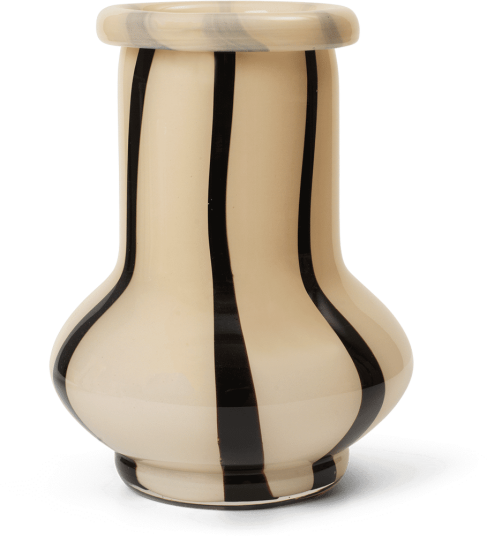 Ferm Living Riban vase 24 cm Cream