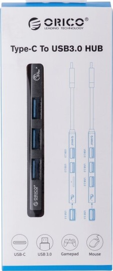 Usb-Hub Orico 4X Usb-A 3.0 (Ah-13-Gy-Bp)