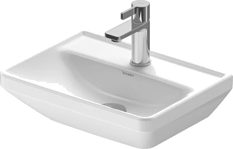Duravit D-Neo Servant hvit, høyglans, 450 mm