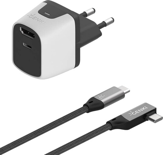 Genki Covert Dock Mini Dokkingstasjon HDMI USB-C 20 W