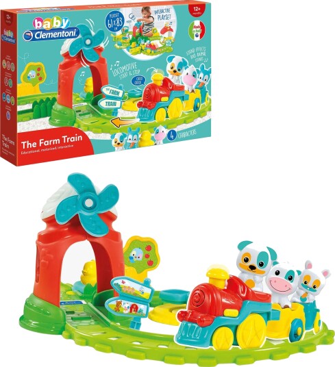 Clementoni Animals Farm Interactive Train Clementoni Animals Farm Interactive Train