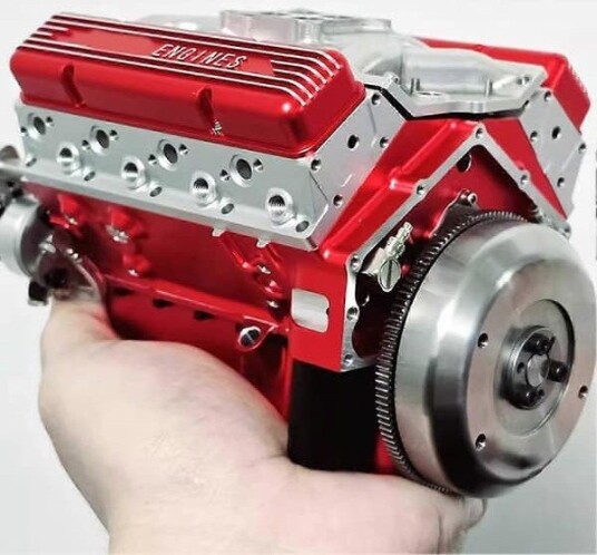 Lite V8 Motormodellsett til Voksen