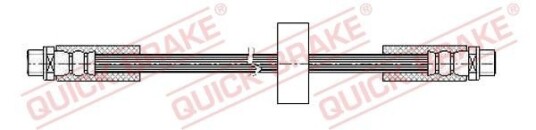 Bremseslange QUICK BRAKE 22.417 Bremseslange QUICK BRAKE 22.417