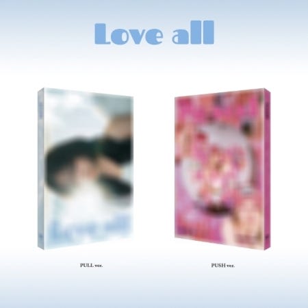 Jo Yuri Love All Random Cover Incl. 68pg Photobook, Accordion Postcard, Folded Poster, ID Card, Ornament CD Jo Yuri Love All Random Cover Incl. 68pg Photobook, Accordion Postcard, Folded Poster, ID Card, Ornament CD