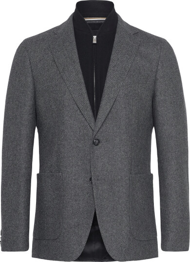 BOSS H Hutson Bib 254 Grey 48