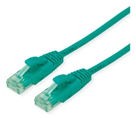 Roline 21.45.3136 7 M Cat6a U/Utp (Utp) Rj-45 Rj-45 Grønn