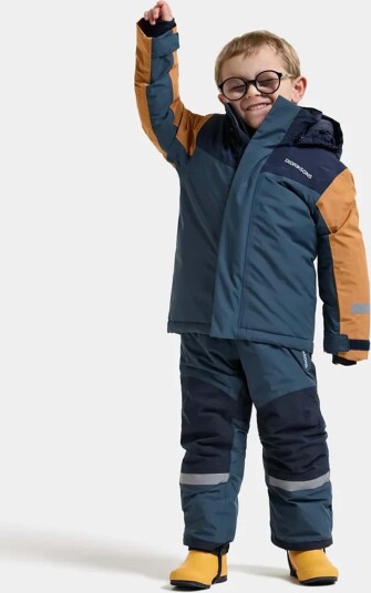 Didriksons Skare Kids' Set Mountain Blue