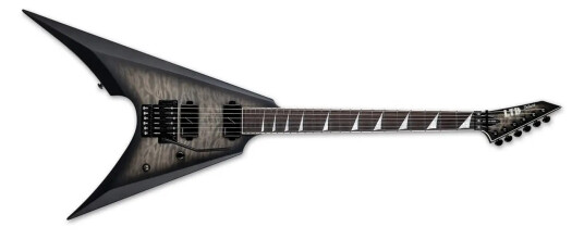 LTD Arrow-1000 QM Charcoal Burst Satin