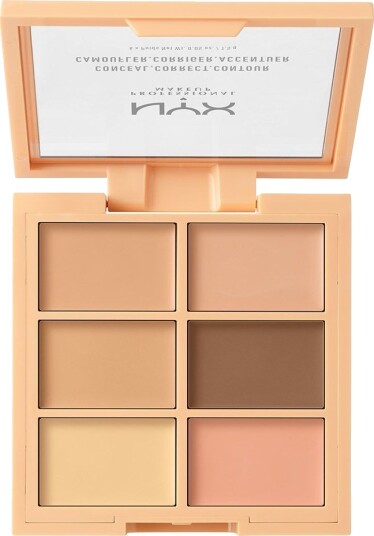 NYX Professional Makeup 3C Palette - Conceal, Correct, Contour - Light