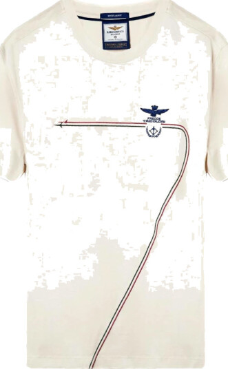 Aeronautica Militare Herre Topper Hvit 3XL,