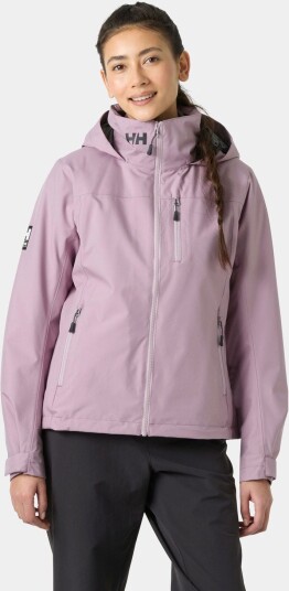 Helly Hansen Crew Mellomlags Seilerjakke Med Hette 2.0 Dame Lilla XL