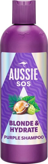 Aussie SOS Blonde & Hydrate Purple-Shampoo 300ml