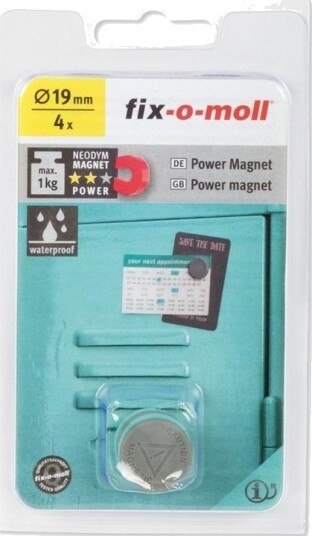 Tre Boks Magnet Water Resist 3562825 4 Deler Tre Boks Magnet Water Resist 3562825 4 Deler